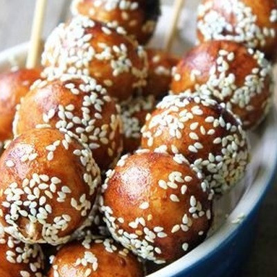 Bánh Nếp Tẩm Đường Ăn Vặt Cực Ngon Lành
