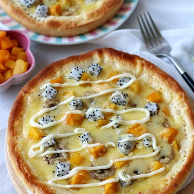 Bánh Pizza Trái Cây Độc Đáo Lạ Miệng