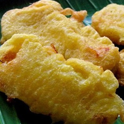 Bánh Chuối Dầu Dừa Ăn Vặt Ngày Mưa Lạnh