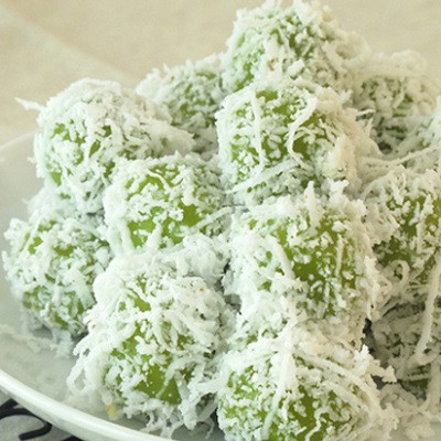 Bánh Khoai Lang Dừa Vị Lá Dứa Thơm Ngon