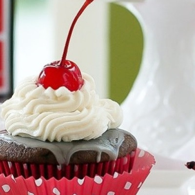 Cupcake Cherry Mix Coca-cola Đơn Giản