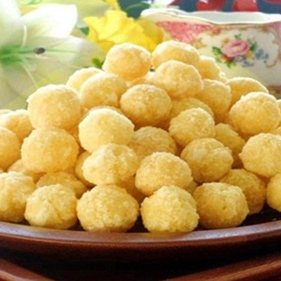 Bánh Hình Trái Nhãn giòn tan cho cả nhà nhâm nhi