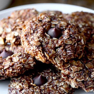Bánh Cookies Chuối Yến Mạch không cần lò nướng