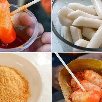 Bánh Gạo Lắc phô mai béo ngậy, thơm ngon