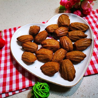 Bánh Madeleine vị cà phê thơm ngon, cho bé ăn vặt
