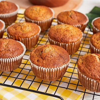 Bánh Muffins Chuối ngọt dịu nhẹ xốp mềm cực ngon