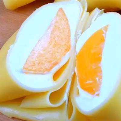 Bánh Crepe Nhân Kem Xoài thơm ngon như ngoài tiệm