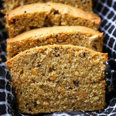 Bánh Pound Cake Khoai Lang Mè xốp mềm thơm nức mũi