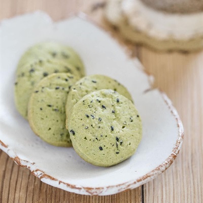Cookie Matcha hạnh nhân đơn giản ngay tại nhà