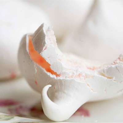 Bánh meringue vị bạc hà đơn giản