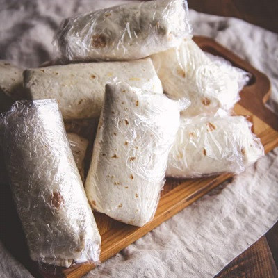 Bánh mì Tortilla cuộn đậu đen