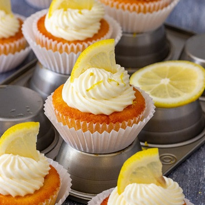 Cupcake chanh đơn giản