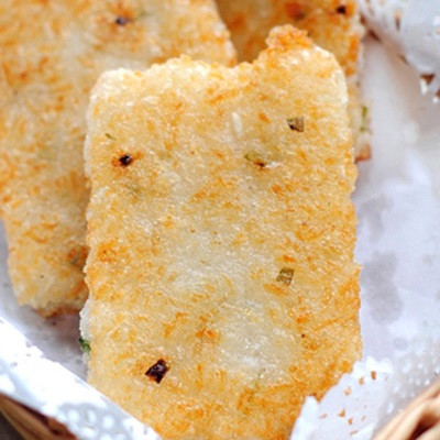 Xôi Chiên Hành Lá Giòn Ruộm Thơm Ngon
