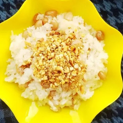 Xôi Đậu Phộng Cực Ngon Đơn Giản Tại Nhà