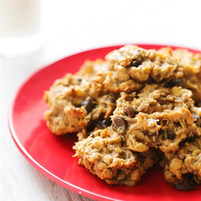 Bánh chuối yến mạch bơ đậu phộng