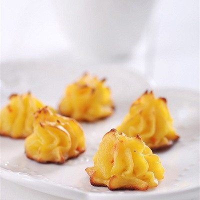 Bánh khoai tây nướng hình hoa