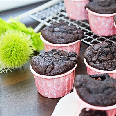 Muffin dark chocolate