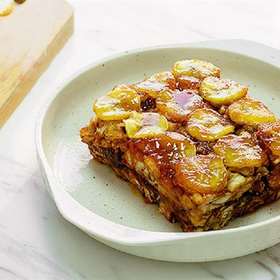 Bánh chuối milo nướng