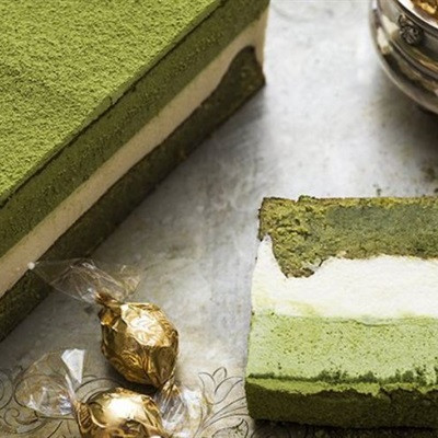 Bánh trà xanh chocolate 3 lớp