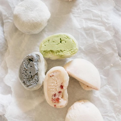 Bánh mochi nhân kem lạnh