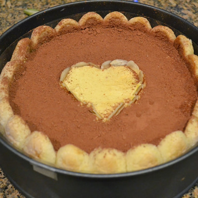 Bánh tiramisu tình nhân