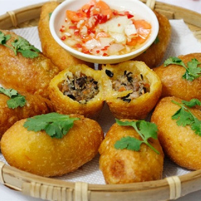 Bánh Rán Mặn Giòn Béo vàng ươm siêu ngon siêu dễ