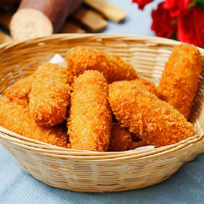 Bánh khoai lang tẩm bột chiên xù