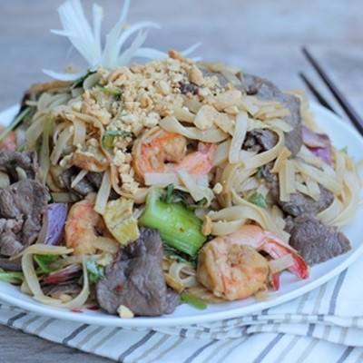 Phở Xào Tôm Thịt Đơn Giản Cho Bữa Sáng