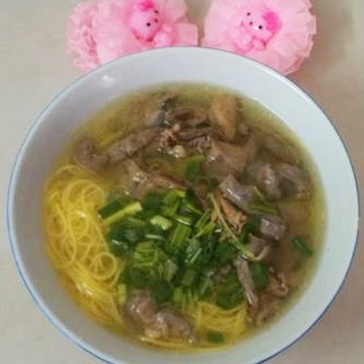 Miến Lòng Gà Cho Bữa Sáng Ngon Miệng