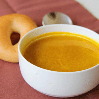 Soup bí đỏ khoai tây