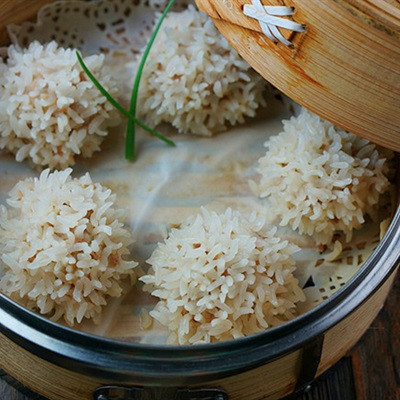 Xôi Bọc Thịt Hấp Thơm Ngon dinh dưỡng cho bữa sáng