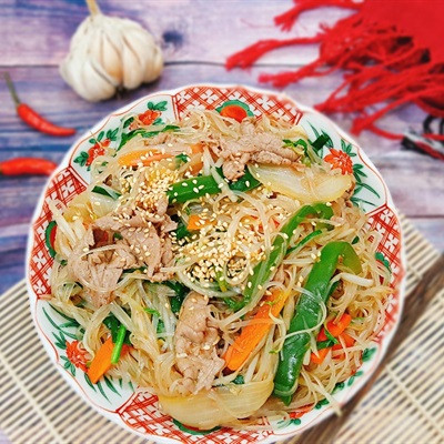 Miến Trộn Thịt Bò thơm ngon đơn giản cho bữa sáng