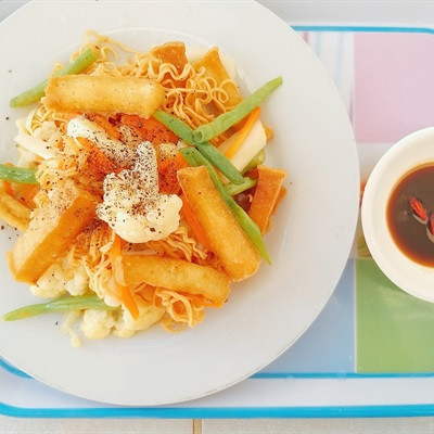 Mì Xào Rau Củ Chay