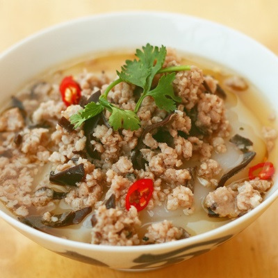 Bánh Đúc Nóng Nấm Thịt