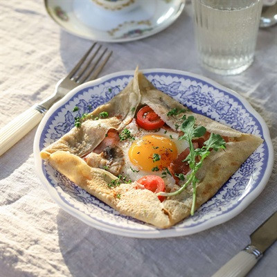 Bánh galette cho bữa sáng