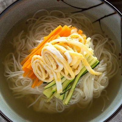 Mì trứng rau củ Hàn Quốc
