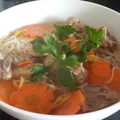 Bún Sườn Heo đậm đà đúng vị