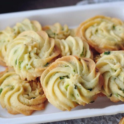 Bánh qui hành lá giòn tan