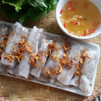 Bánh Cuốn Nóng Nhân Thịt Băm 