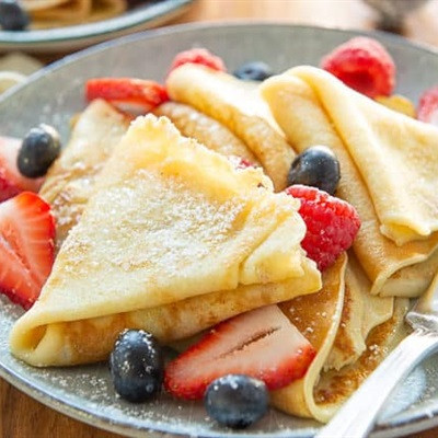 Bánh Crepe Đơn Giản Kiểu Pháp 