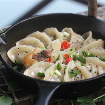 Bánh sủi cảo chiên