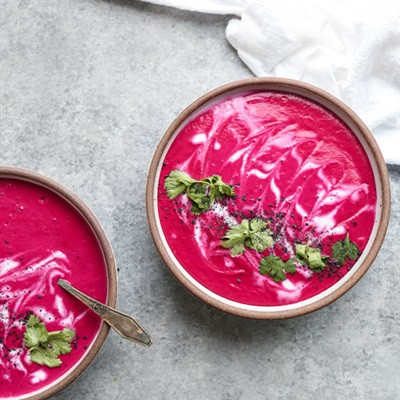 Soup củ dền cốt dừa