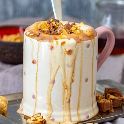 Chocolate bơ đậu phộng nóng