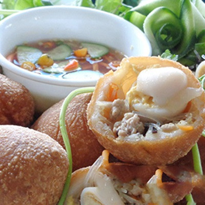 Bánh Chiên Nhân Thịt Nấm 