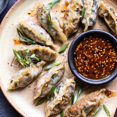 Sủi cảo nhân rau củ