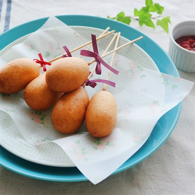 Hot dog mini cho bữa sáng