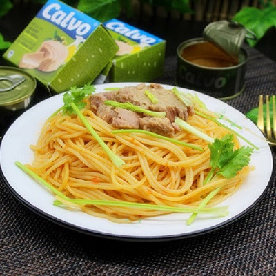 Mì ý sốt cà chua cá ngừ hộp