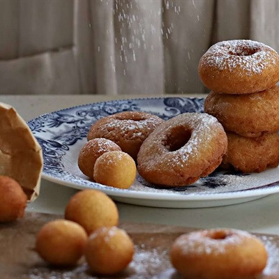 Bánh donut đậu hũ