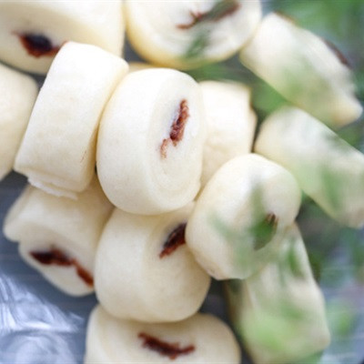 Bánh bao đậu đỏ mini