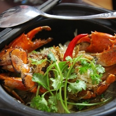 Miến cua hấp dẫn
